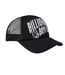 Mens Trucker Cap Black White Print Billionaire Boys Club-3