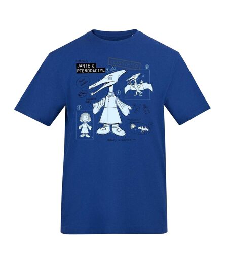 Unisex Adult Sid´s Mutated Mutant Toys Printed T-shirt Blue Toy Story
