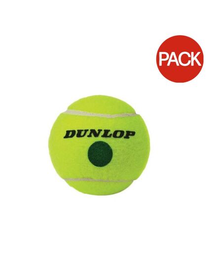 Pack of 6  Mini tennis balls 0 one size green Dunlop