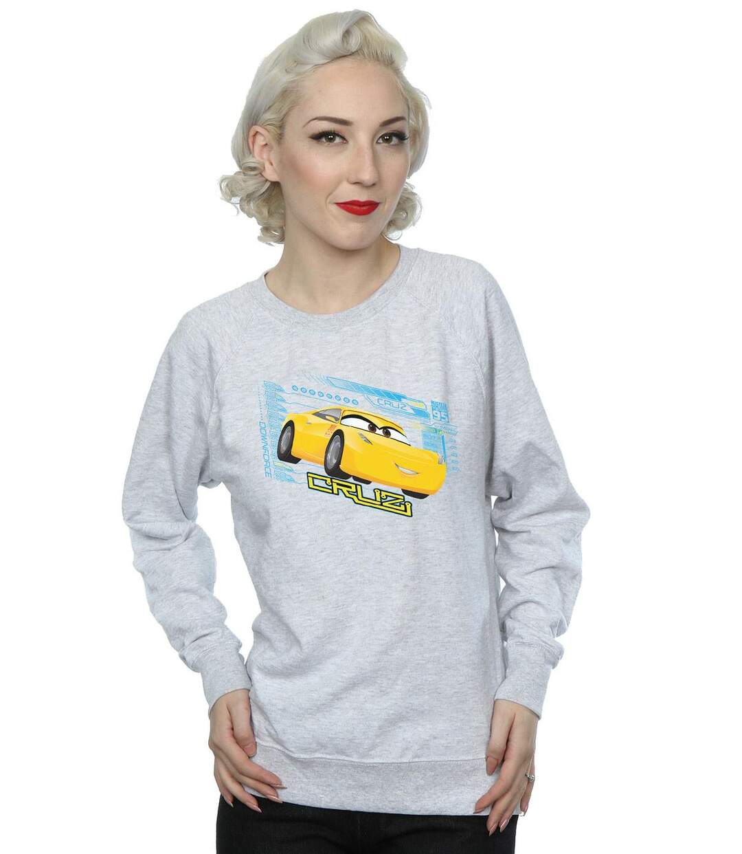 Disney - Sweat CARS CRUZ RAMIREZ - Femme (Noir) - UTBI3317-3