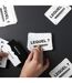 Jeu de 50 Cartes Dilemme 9cm Blanc & Noir-3