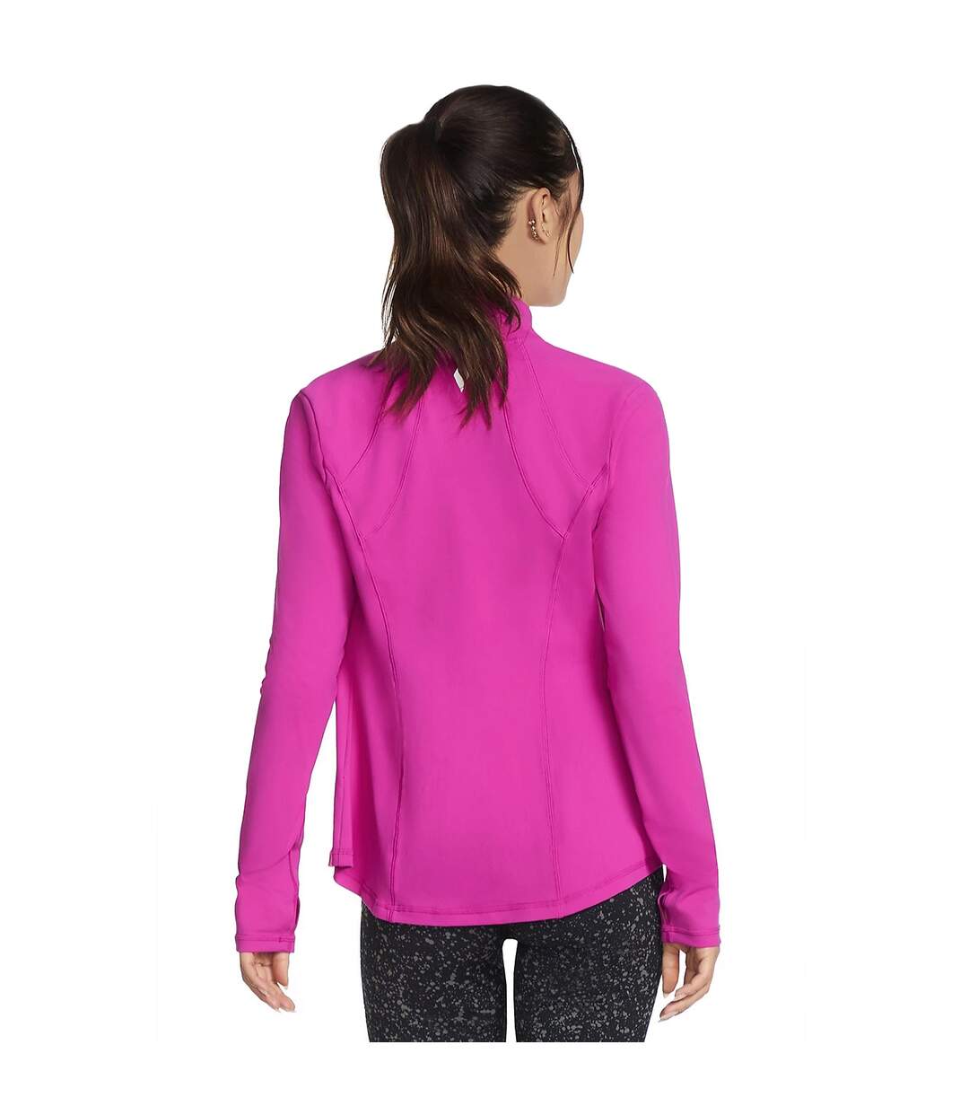 Womens/ladies Gowalk Jacket Pink Purple Skechers-2