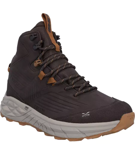 Chaussures Montantes Fuse Trek Homme Gris Acier Charbon Jaune Orangé Vif Hi-Tec