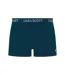 Pack Of 3  Mens Barclay Boxer Shorts  Black Green Light Blue Lyle & Scott-3