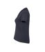 Womens/ladies Crossover Samos Polo Shirt Dark Navy Mascot-3