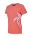 Womens/ladies filandra vx tropical t-shirt peach bloom Regatta-3