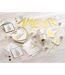 Lot de 20 Serviettes en Papier Mon Petit Amour 33x33cm Blanc-2