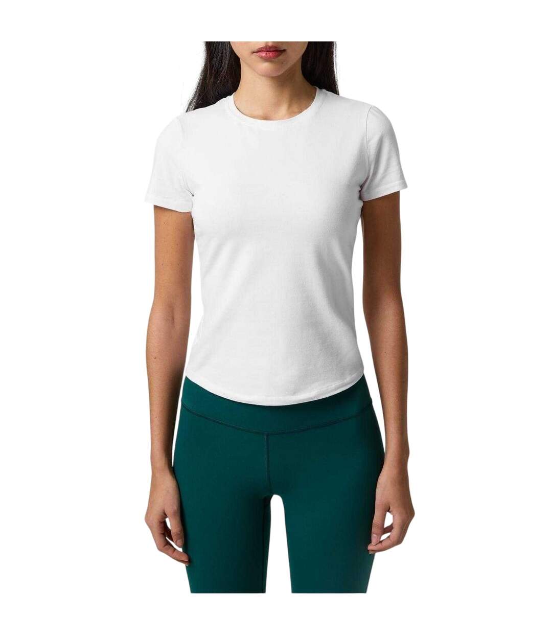 Womens/ladies Sculpt Short-sleeved T-shirt White Sweaty Betty-3