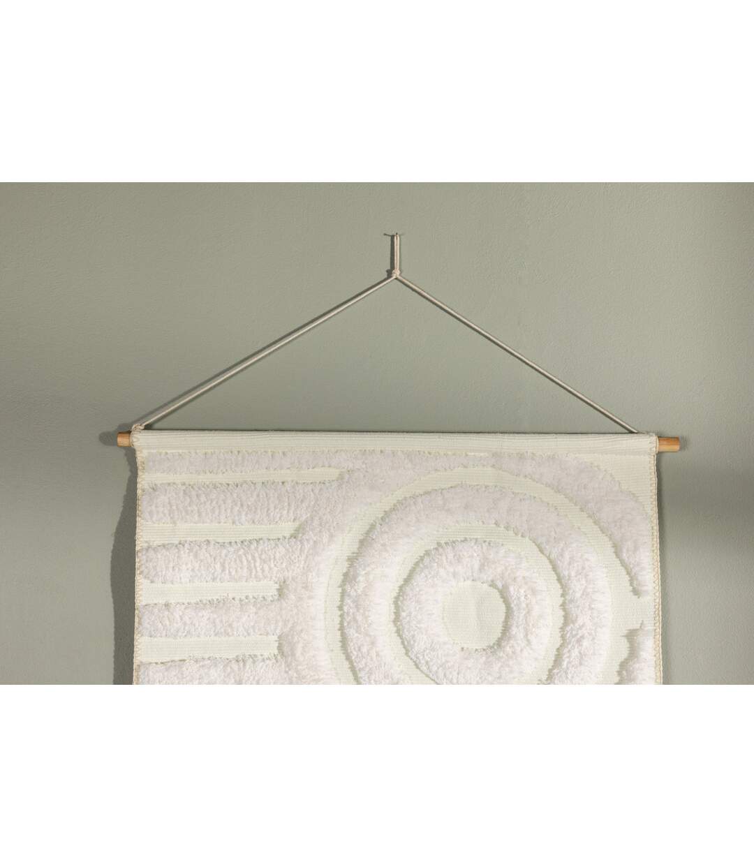 Toile Tapis à Suspendre Nikita 100cm Blanc-5