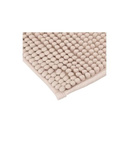 Tapis de Salle de Bain Chenille 50x80cm Beige