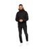 Mens Parkmoore Parka Black Crosshatch-1