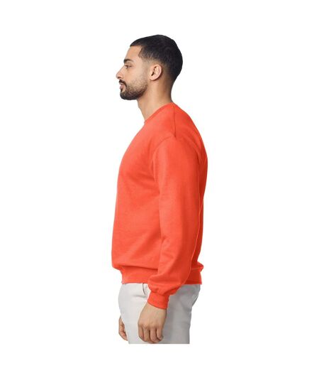 Sweat Uni À Col Ras-du-cou Heavy Blend Femme Orange Gildan