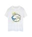 Disney - T-shirt ALICE IN WONDERLAND I'M LATE - Femme (Blanc) - UTBI8821-1