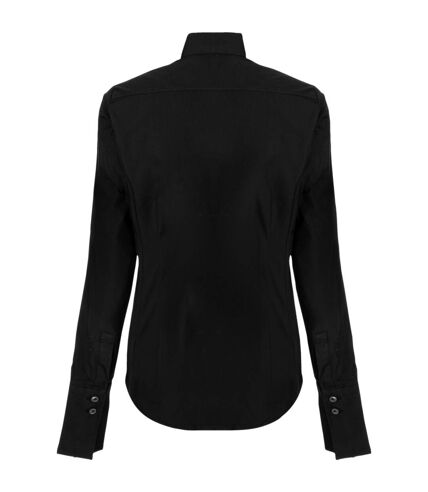 Chemise femme STRETCH ML Noir