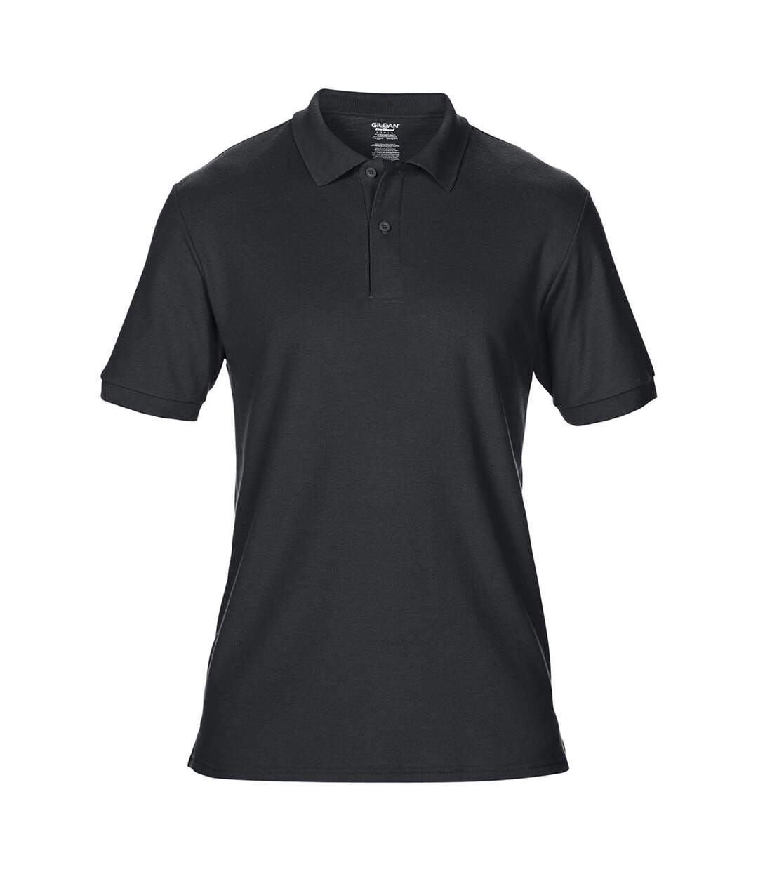 Gildan Mens DryBlend Adult Sport Double Pique Polo Shirt (Black) - UTBC3191