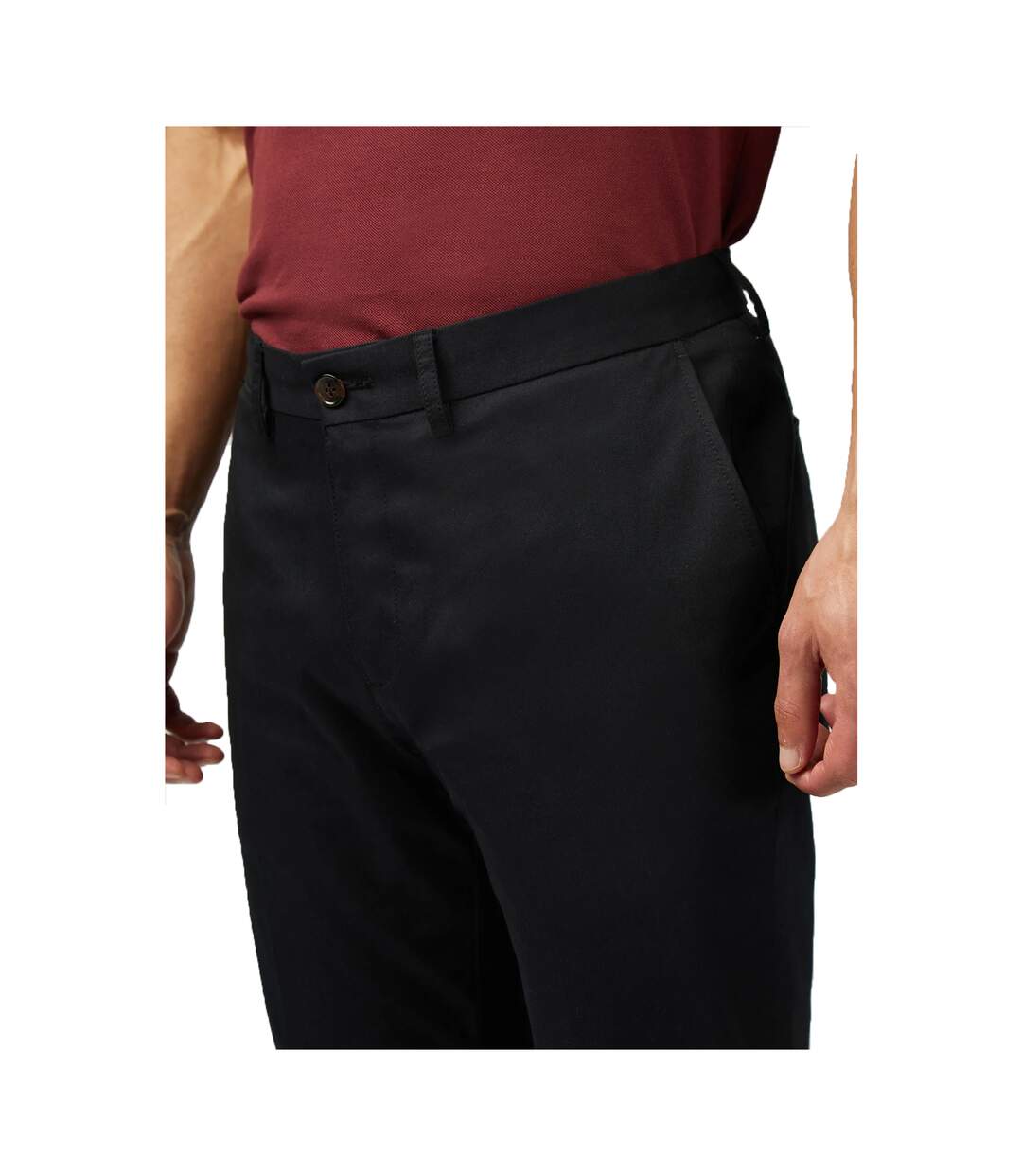 Chino Signature Homme Noir Ben Sherman-3