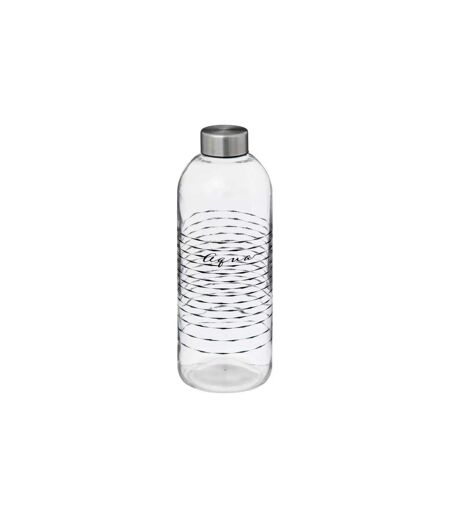 Bouteille en Verre Aqua 1L Transparent