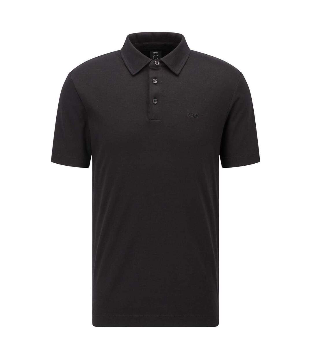 Mens 30 Slim Polo Shirt Black Boss-1