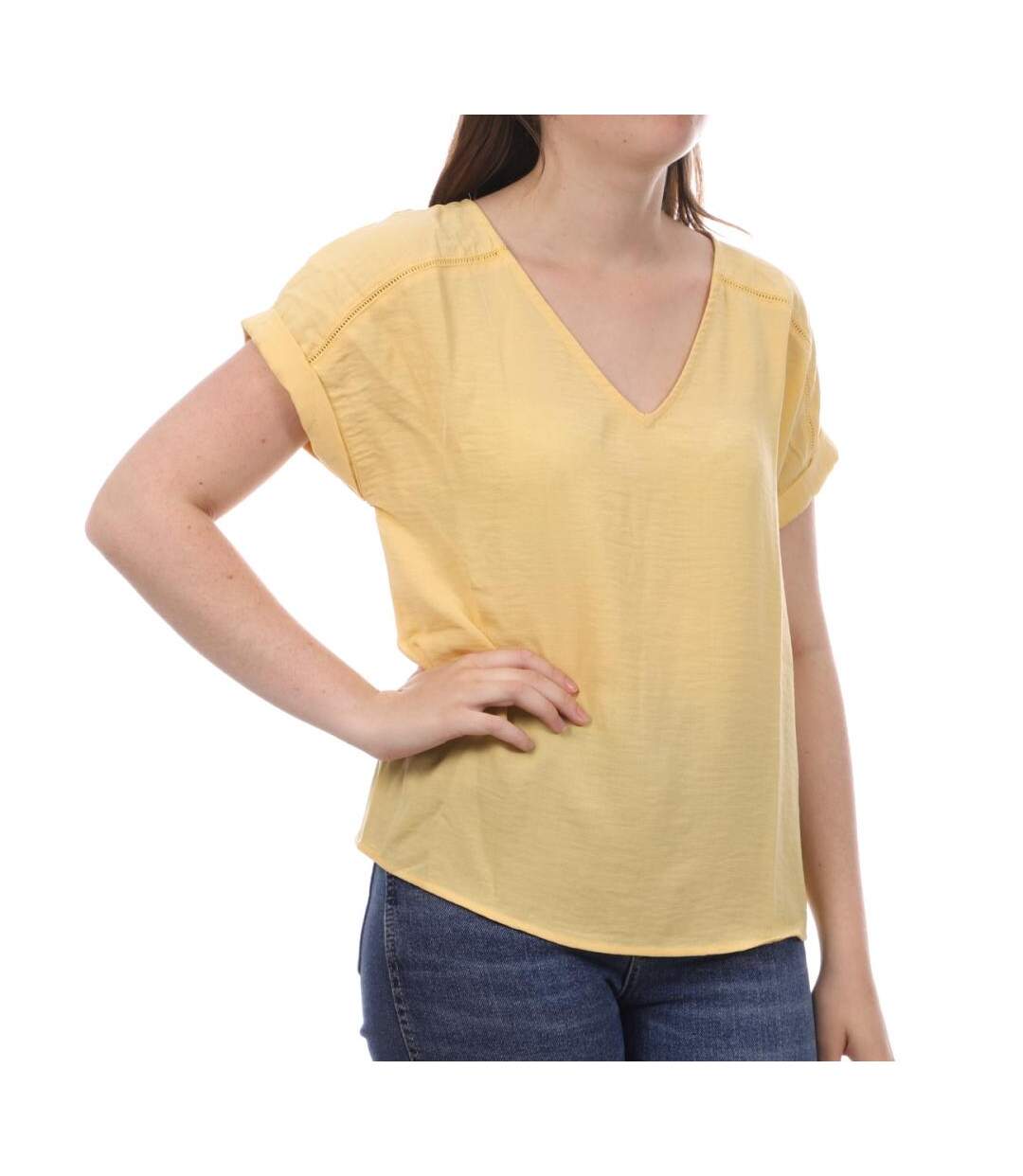 Top Jaune Femme JDY Rachel - 36