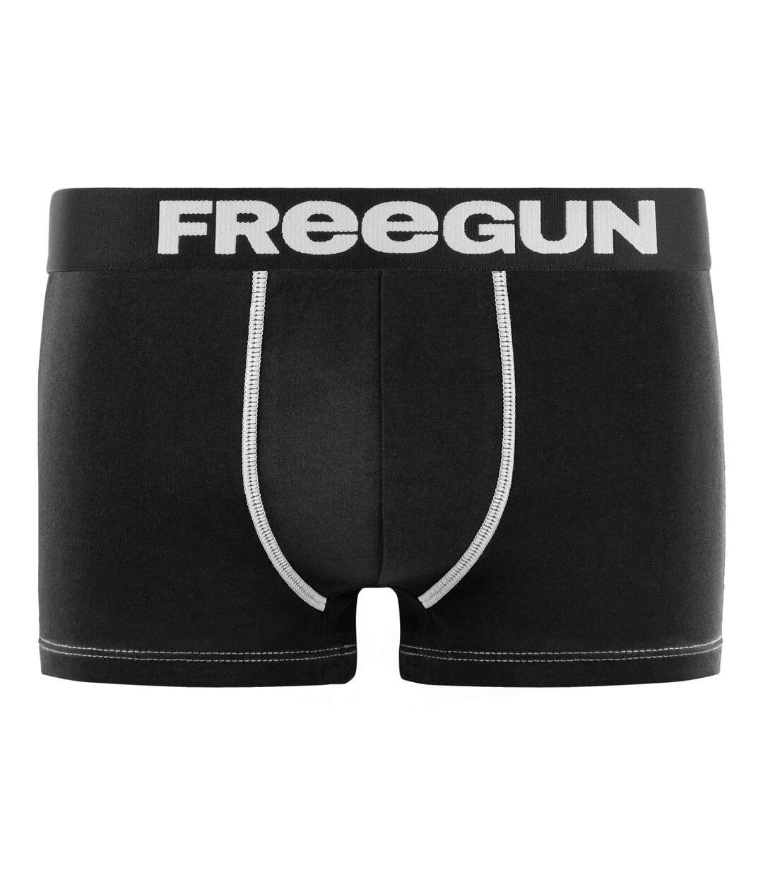 Lot de 6 Boxers homme microfibre Freegun-3