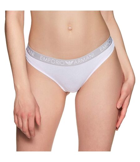 Culottes Motif/style Logo Femme Blanc Emporio Armani