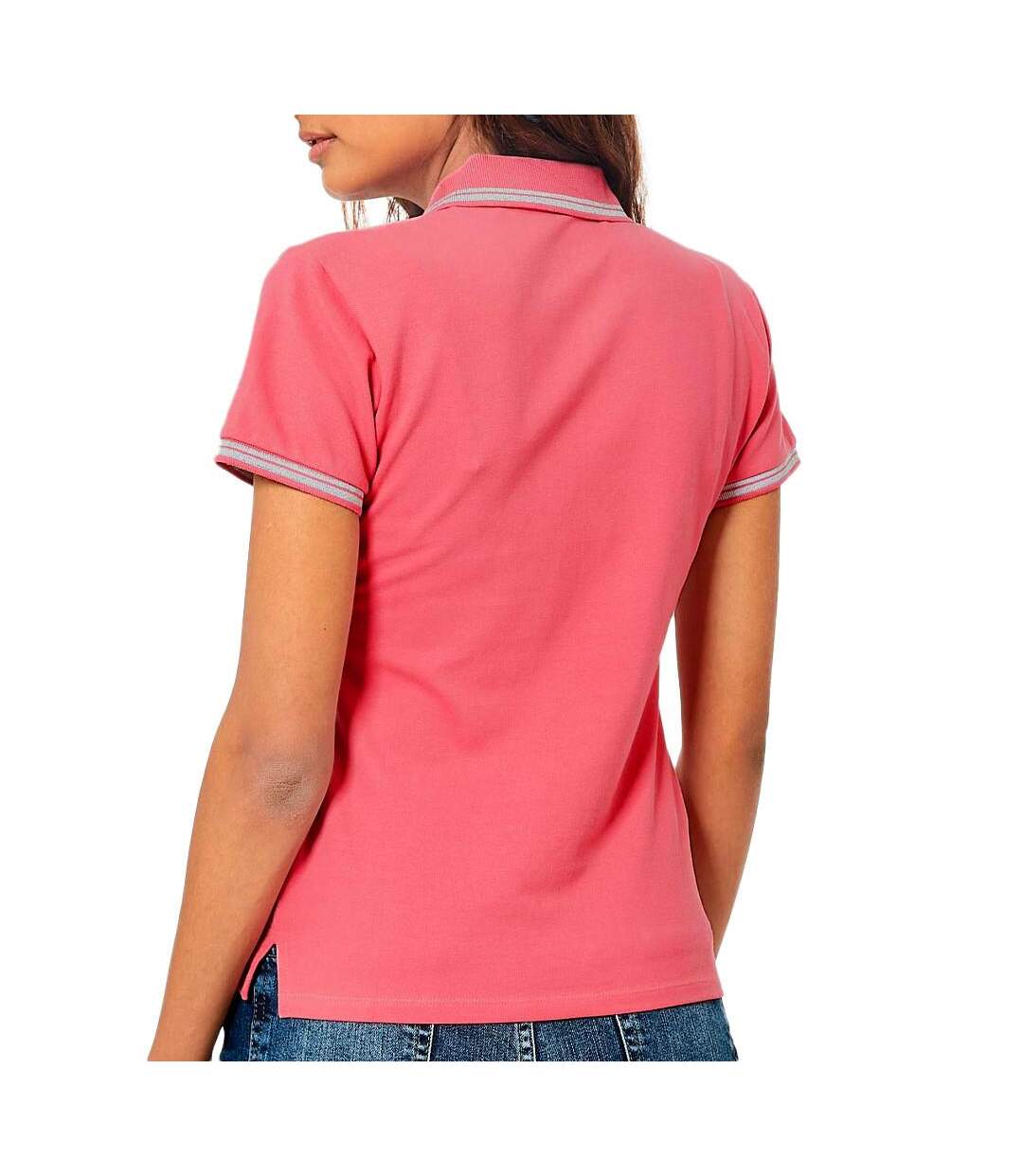 Polo Rose Femme Kaporal Courtes - XS-2