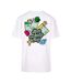 T-shirt Interpol Homme Blanc Mister Tee-2