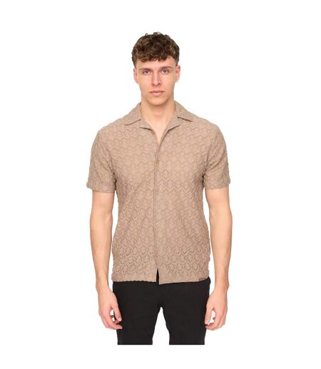 Chemise Foxborough Homme Taupe Duck And Cover