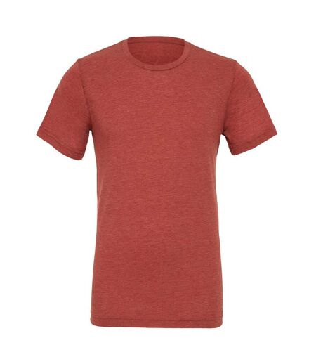 Canvas Triblend Crew Neck T-Shirt / Mens Short Sleeve T-Shirt (Grey Heather)