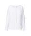 Blouse Manches Longues Riola Femme Blanc Brook Taverner-2