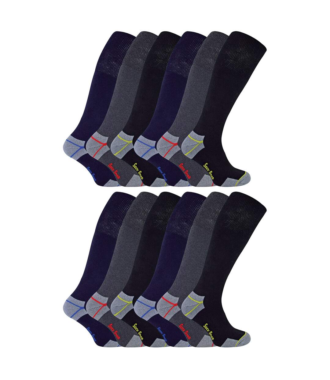 12 paires de chaussettes de travail ultimes pour hommes-1