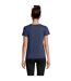 T-shirt Pioneer Femme Bleu Denim SOLS-2