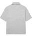 Mens Crinkled Relaxed Fit Holiday Shirt Light Grey Albam-3