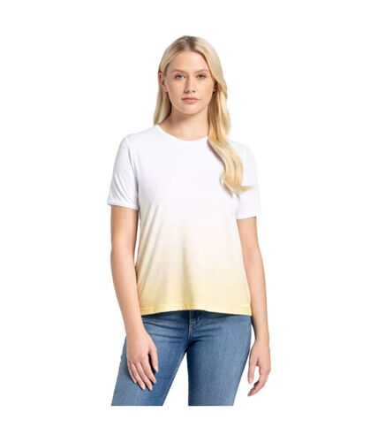 Craghoppers - T-shirt ILYSE - Femme (Jaune vif) - UTCG1841