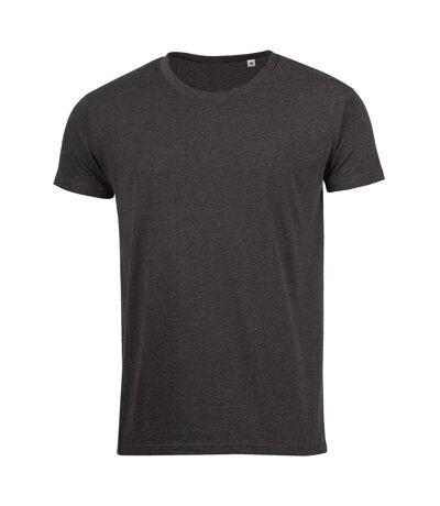 SOLS Mens Mixed Short Sleeve T-Shirt (Charcoal Marl) - UTPC2164