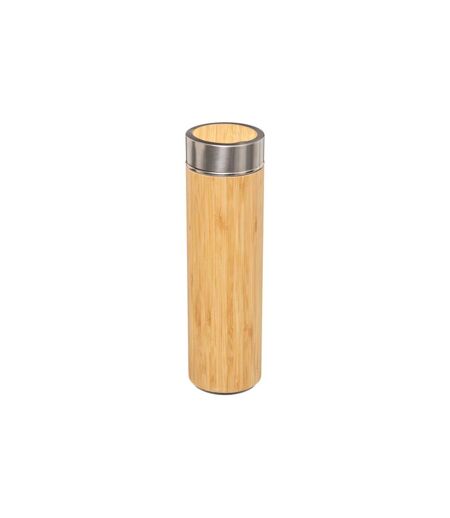 Bouteille Isotherme Design Bambou 33cl Naturel