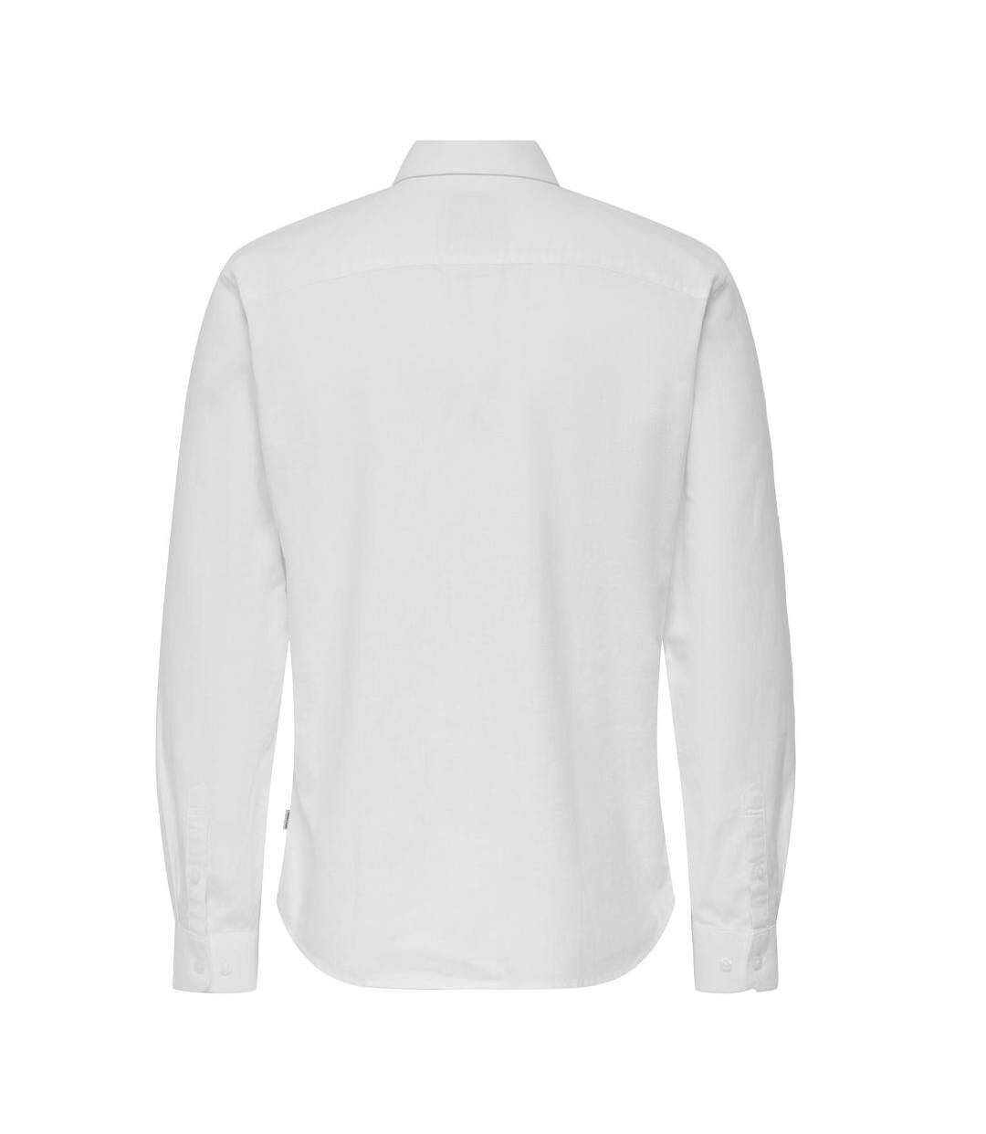 Chemise blanc homme only & sons cantley-2