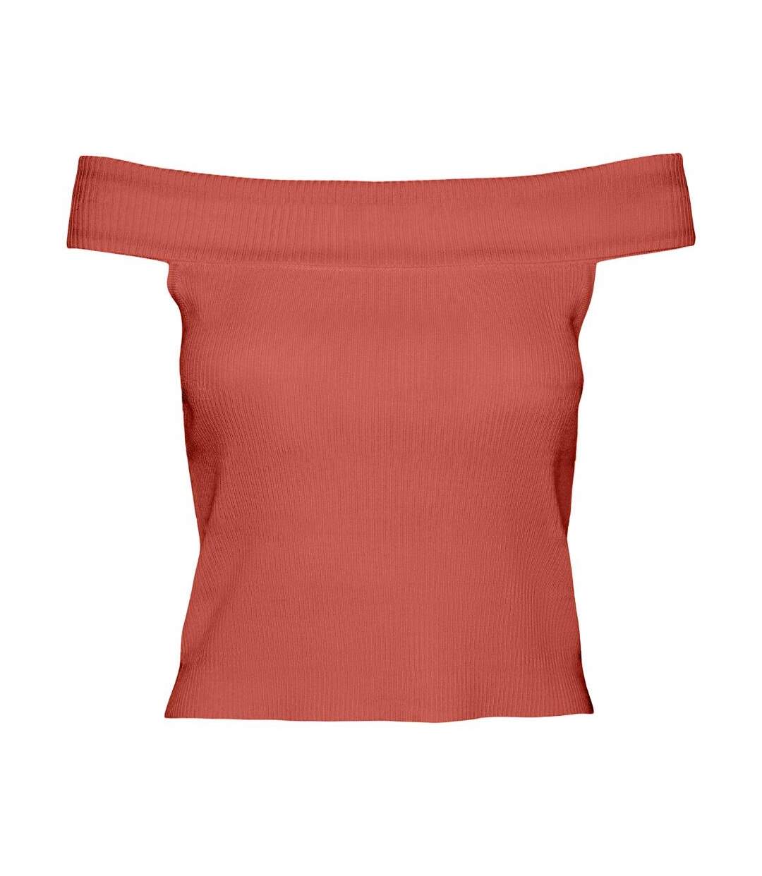 Top corail femme vero moda willow off-1