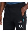 England Rugby Mens 22/23 Umbro Knitted Sweatpants (Black)