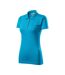 Polo Femme Turquoise Vif Malfini-1