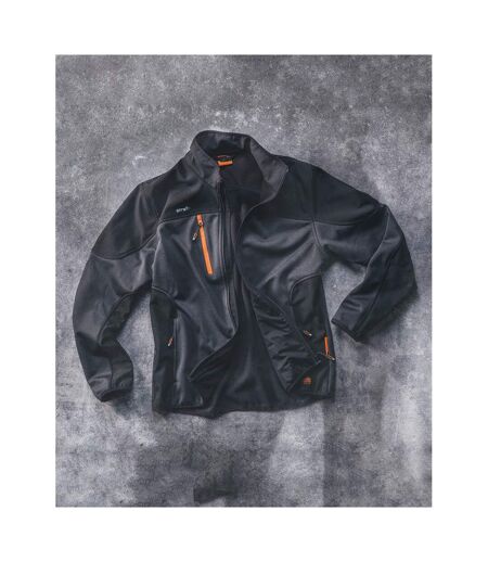 Scruffs Mens Trade Tech Softshell Jacket (Charcoal) - UTRW8789