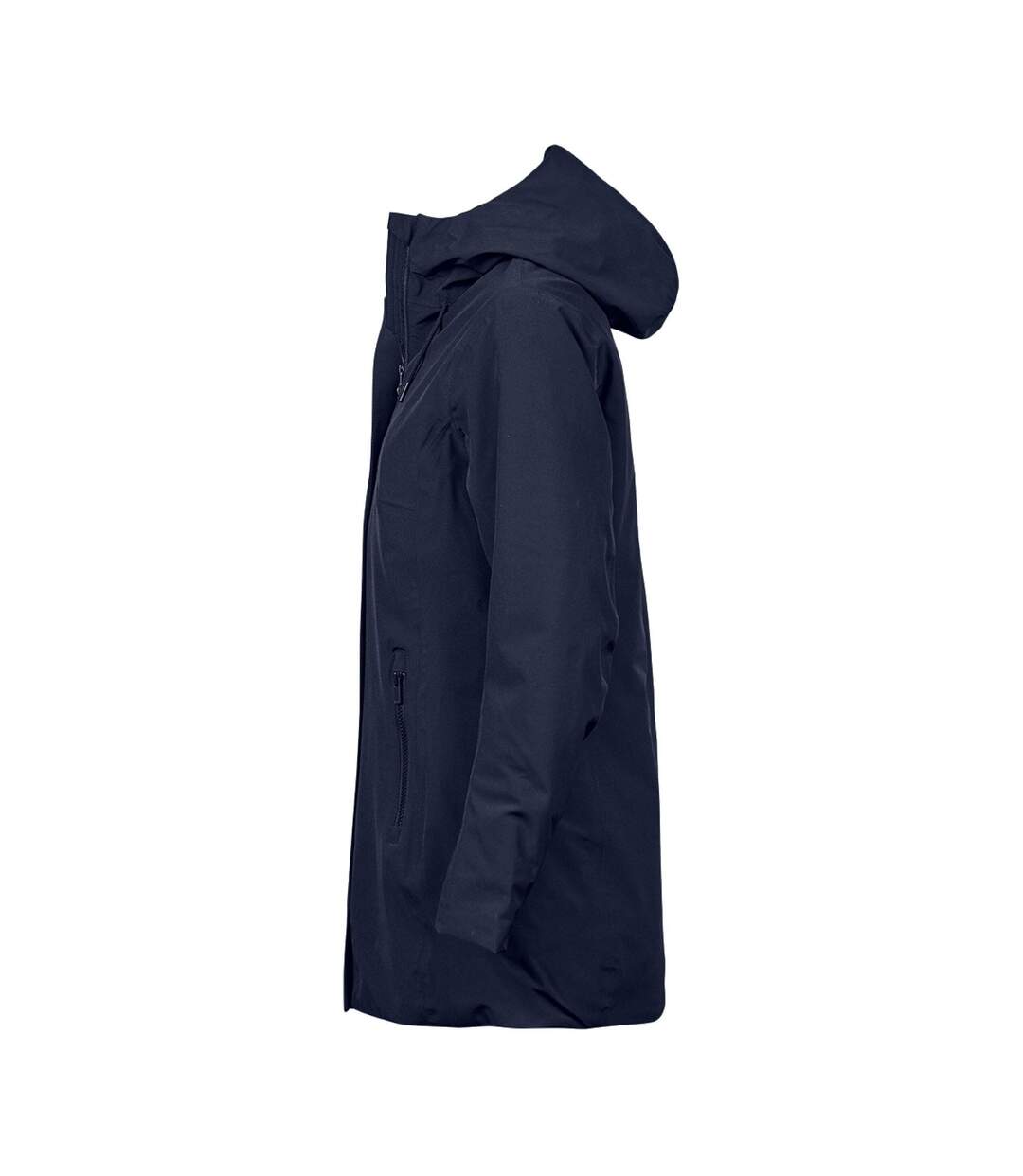 Womens/ladies All Weather Parka Deep Navy Tee Jays-3