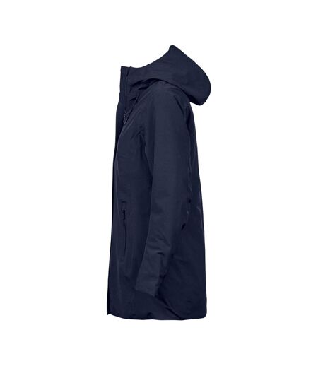 Womens/ladies All Weather Parka Deep Navy Tee Jays