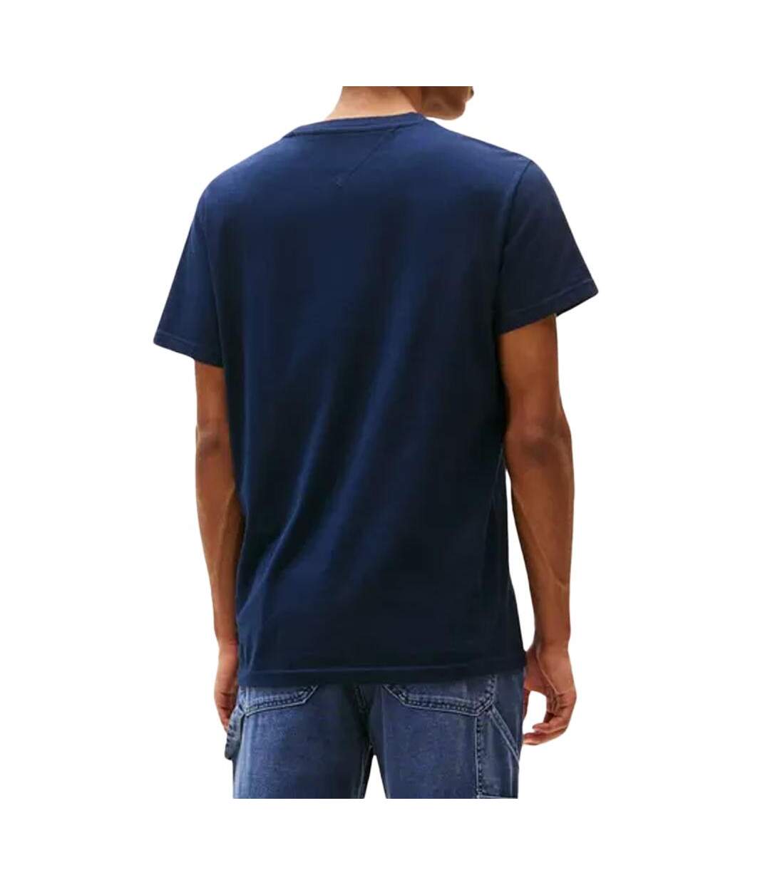 T-shirt marine homme tommy hilfiger tjm slim linear ches-dark-2