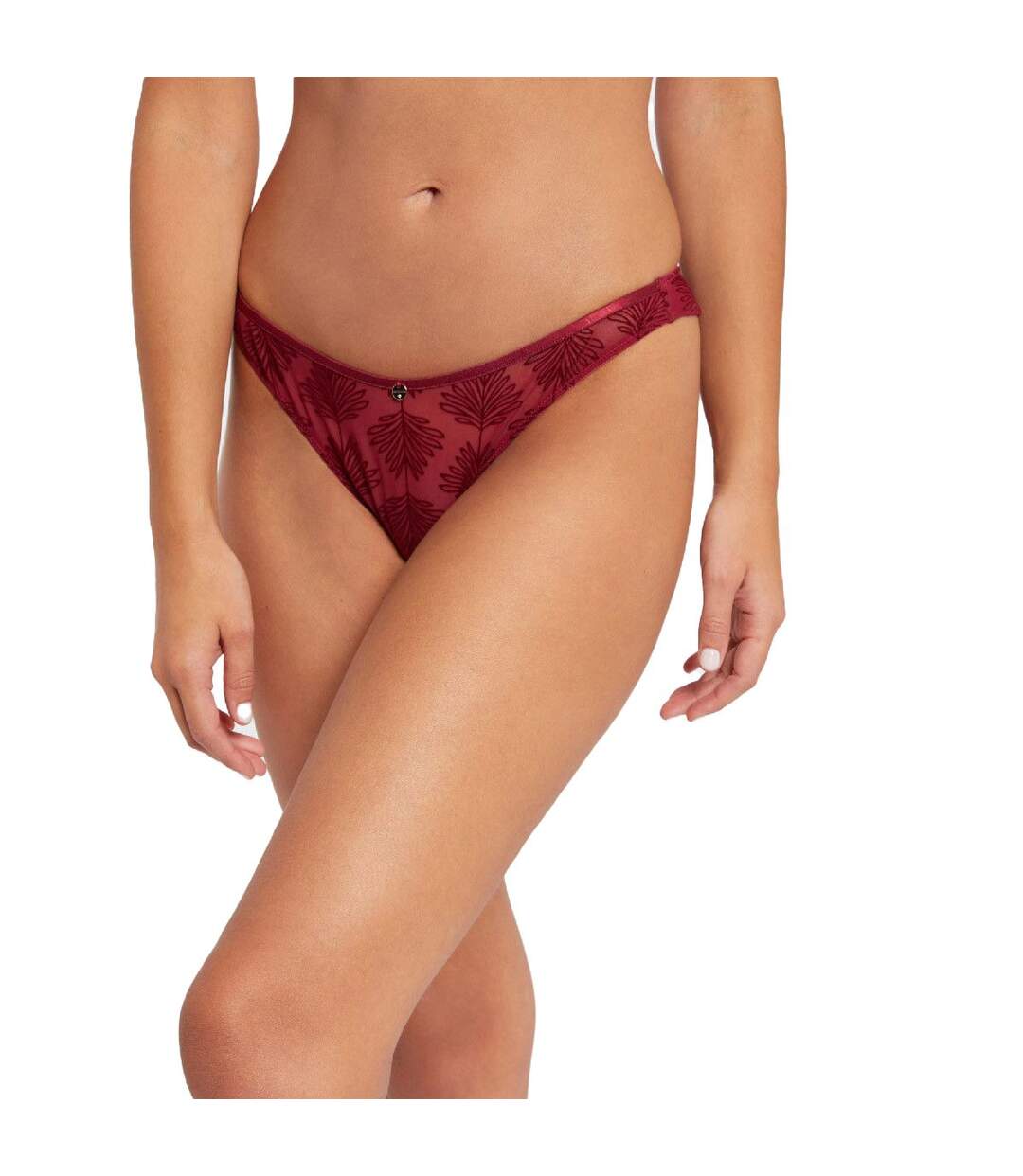 Tanga brésilien bordeaux Alixa