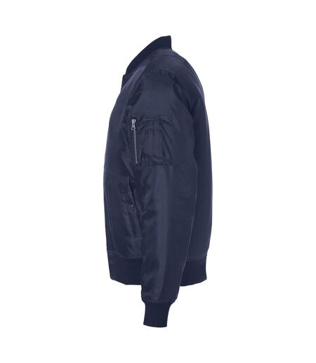 Unisex Adult Bomber Jacket Dark Navy Clique