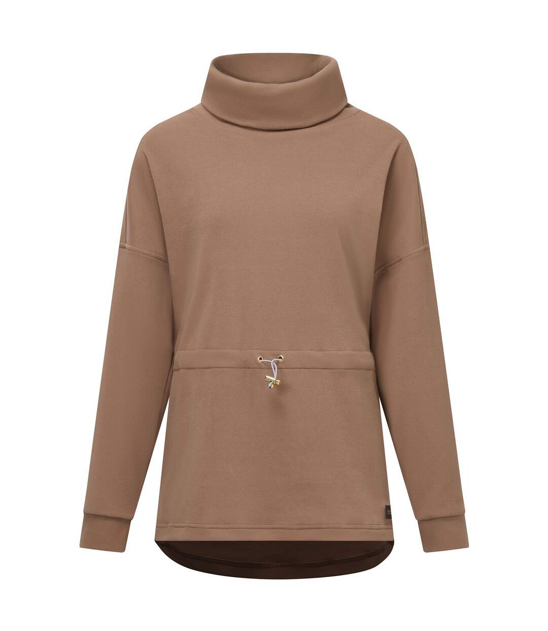 Polaire Motif/style Col Roulé Femme Marron Foncé Regatta-2