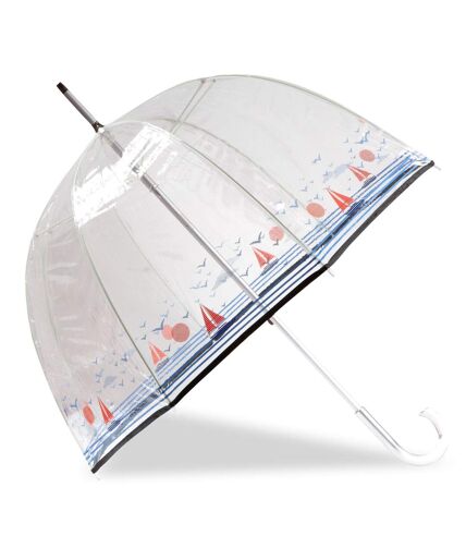 Isotoner Parapluie femme cloche transparent