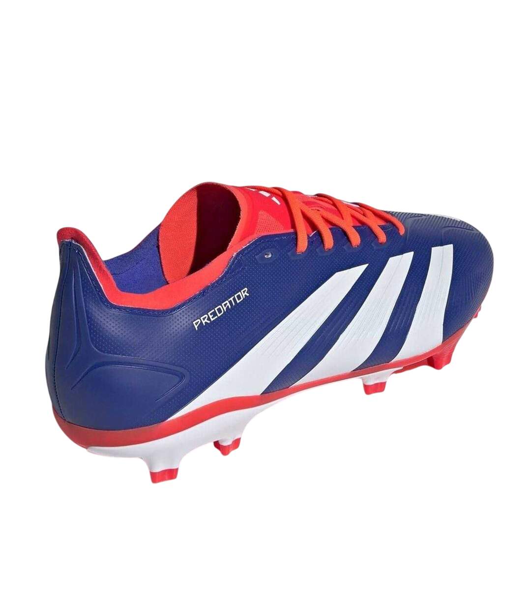 Chaussures De Foot Pour Terrain Ferme Predator League Homme Bleu Blanc Rouge Adidas-2