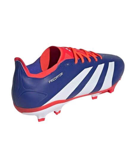 Chaussures De Foot Pour Terrain Ferme Predator League Homme Bleu Blanc Rouge Adidas